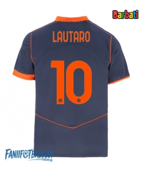 Inter Milan Lautaro Martinez #10 Tricou Fotbal Replică 2025-26 Barbati Treilea